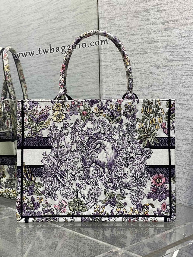 Dior专柜秋冬系列新款托特包迪奥高仿原单Tote包Around the world小号手提购物袋 djfk1689